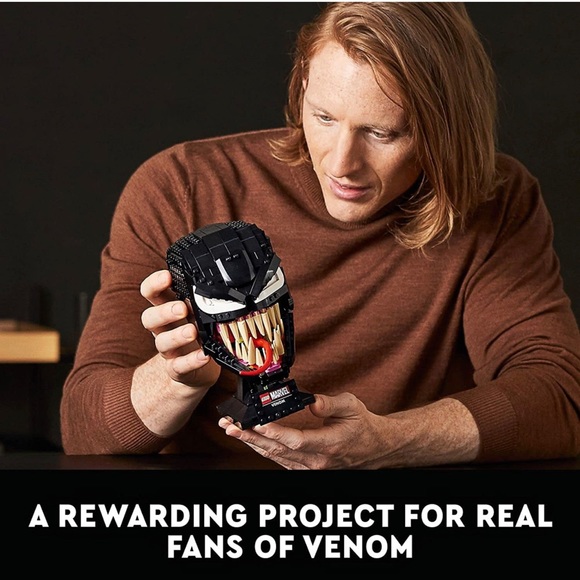 LEGO Marvel Spider-Man Venom 76187 Adult Collectible Building Kit ,color black - Picture 2 of 10